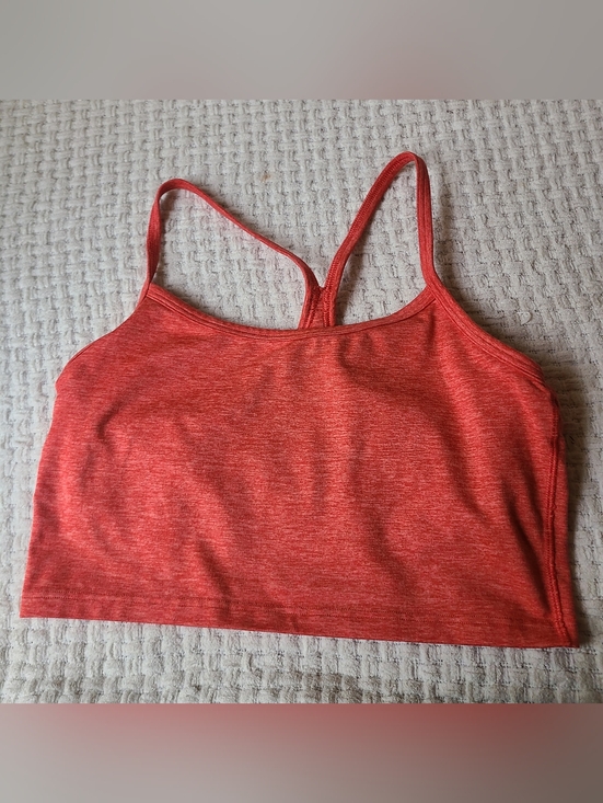 Offline Tops - Offline by Aerie Coral Heathered Strappy Bralette Top Size L
